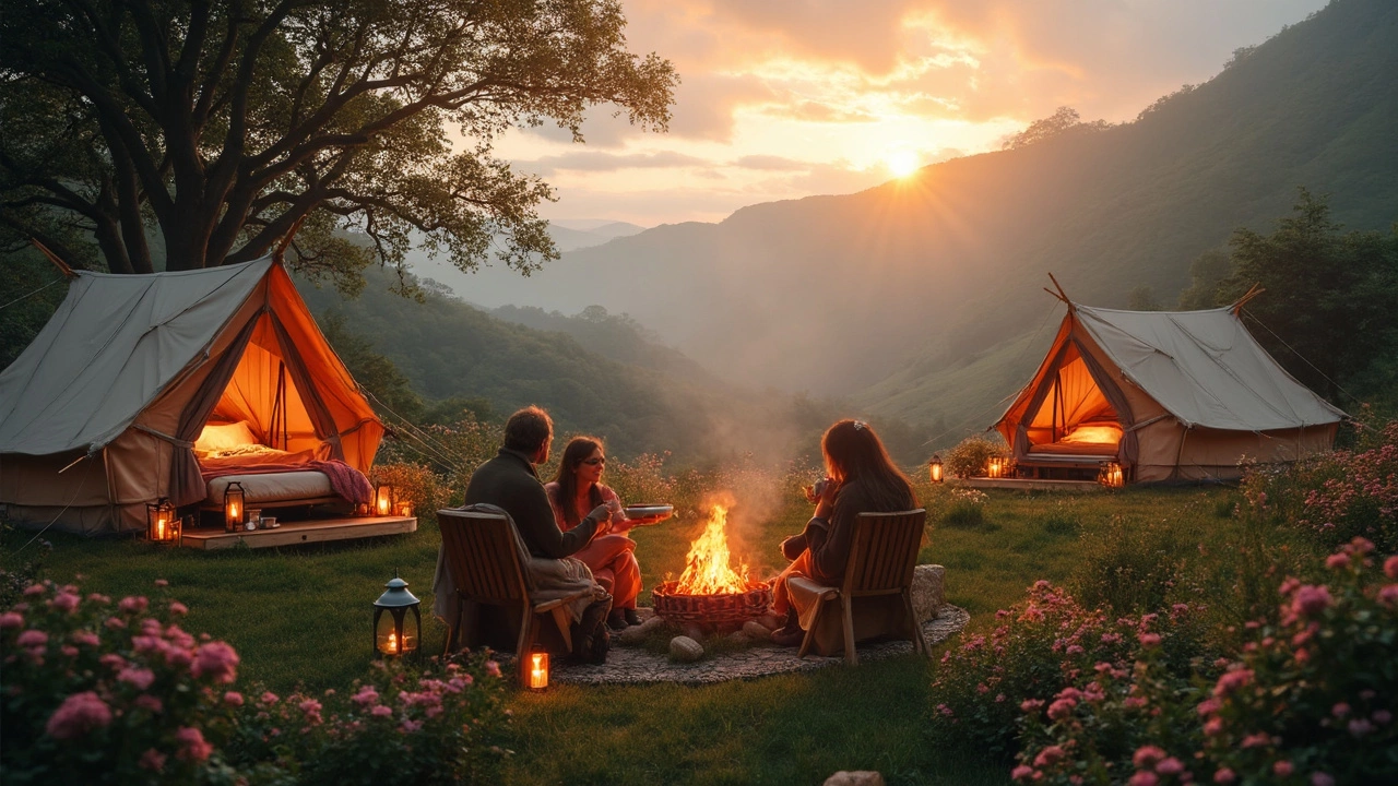 Posh Camping: The Eco-Friendly Cottage Alternative